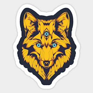 Wolf Sticker